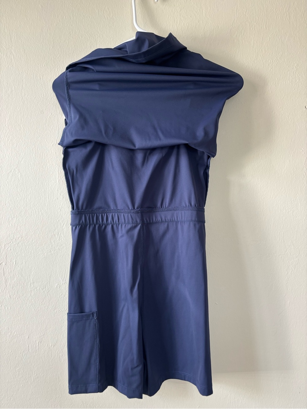 Move With You Womens Size Small Athletic Tennis Dress Built-in Bra Navy Blue - Picture 6 of 11